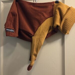 Speedray THE ECHO Long Sleeve Herringbone Whippet Jumper -  XL /